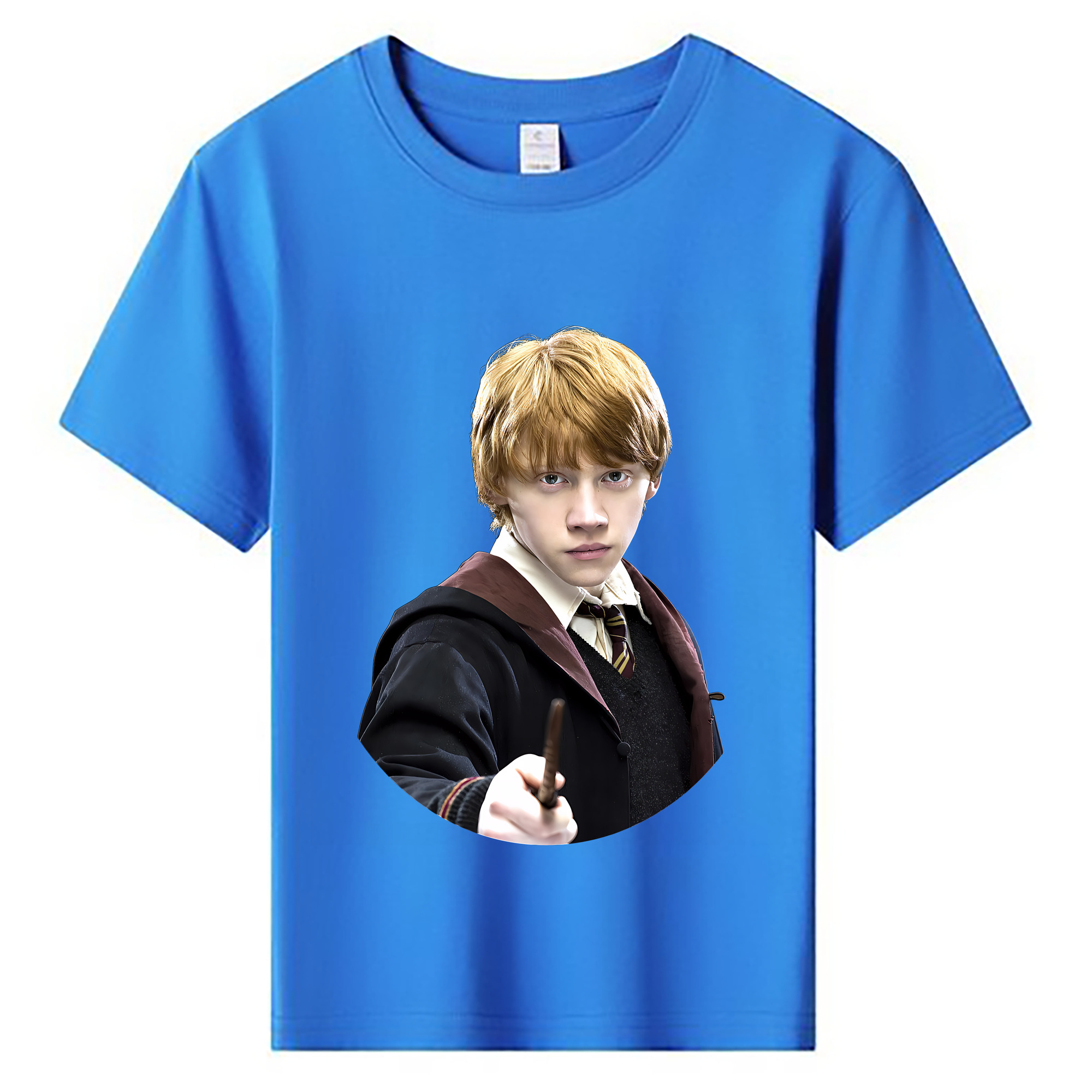 （画像用） Harry Potter ハリー・ポッターシリーズ 綿100％キッズTシャツ（フロントプリント）